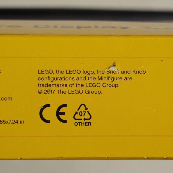 LEGO Minifigure Display Case Model 4065 Black Storage Stackable Brick 2017 - Picture 10 of 13